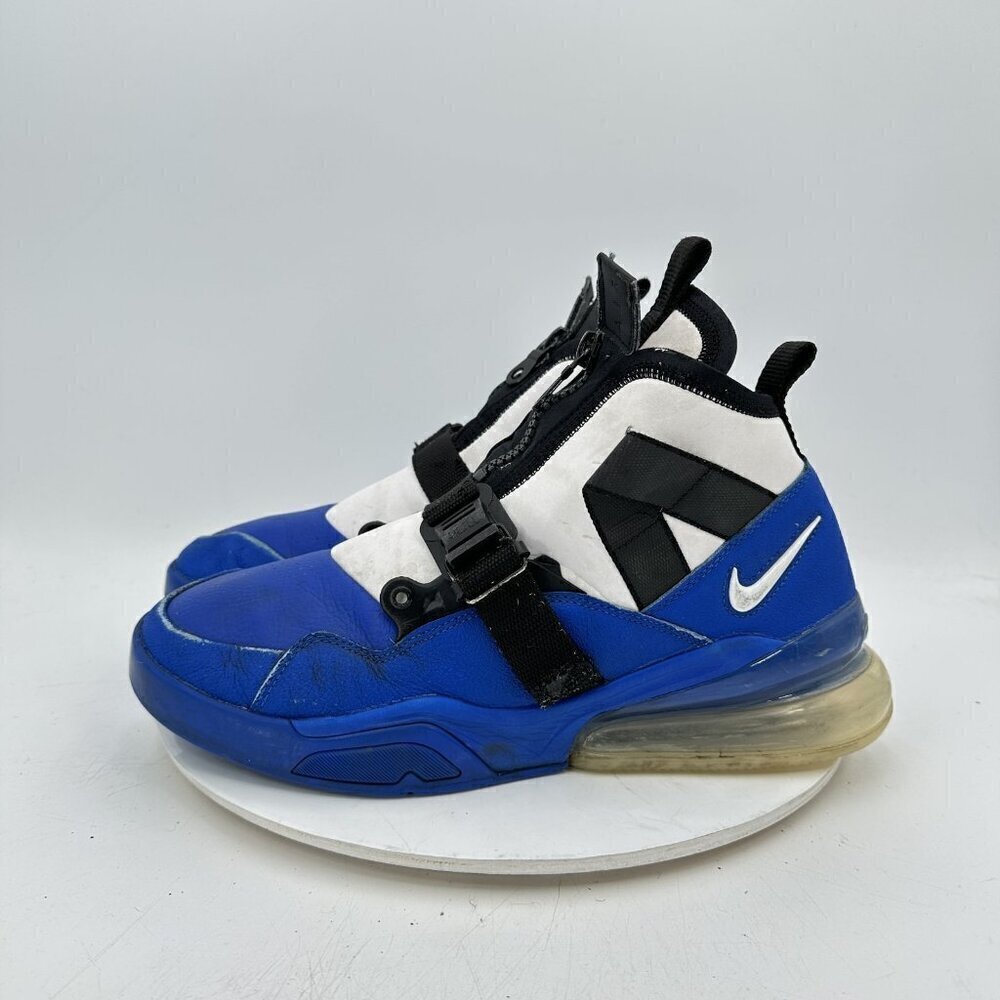 Nike Air Force 270 Men Size 11.5 AQ0572-400 Utility Racer Blue Synthetic Sneaker